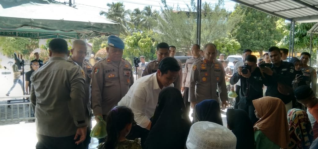 Polres Aceh timur Gelar Berbagai Kegiatan Sosial Sambut Hari Bhayangkara Ke-77