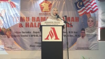 Siaran Pers, Bertemunya Kader Gerindra Malaysia, Himmatul Aliyah: Mari Kita Wujudkan 2024 Prabowo Presiden