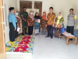 Cegah Stunting Babinsa Koramil Gedeg Bareng UPT Puskesmas Cek Bumil