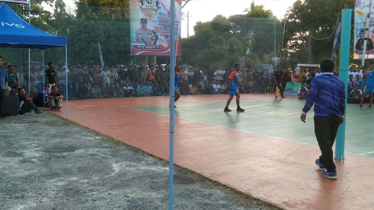 Open Tournament Bolla Volly Kapolres Aceh Timur  Cup Dalam Rangka Hari Bhayangkara ke -77 Tahun 2023