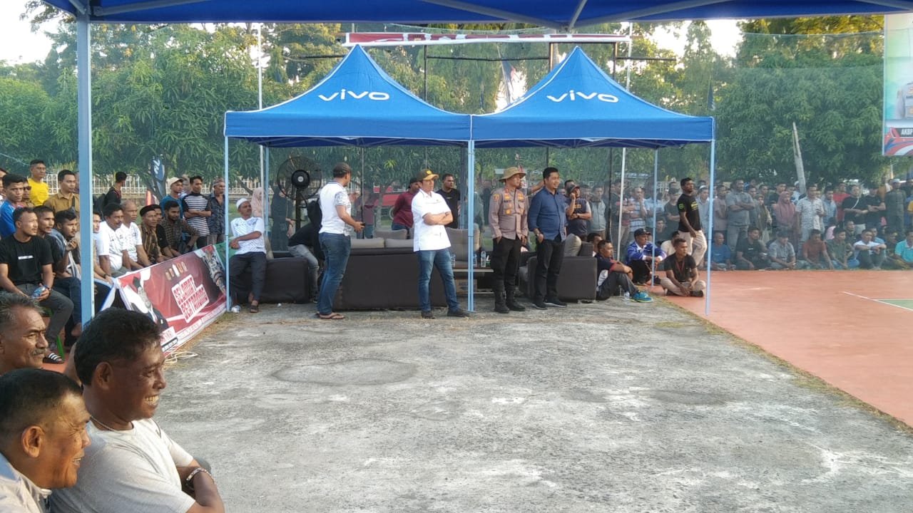 Open Tournament Bolla Volly Kapolres Aceh Timur  Cup Dalam Rangka Hari Bhayangkara ke -77 Tahun 2023