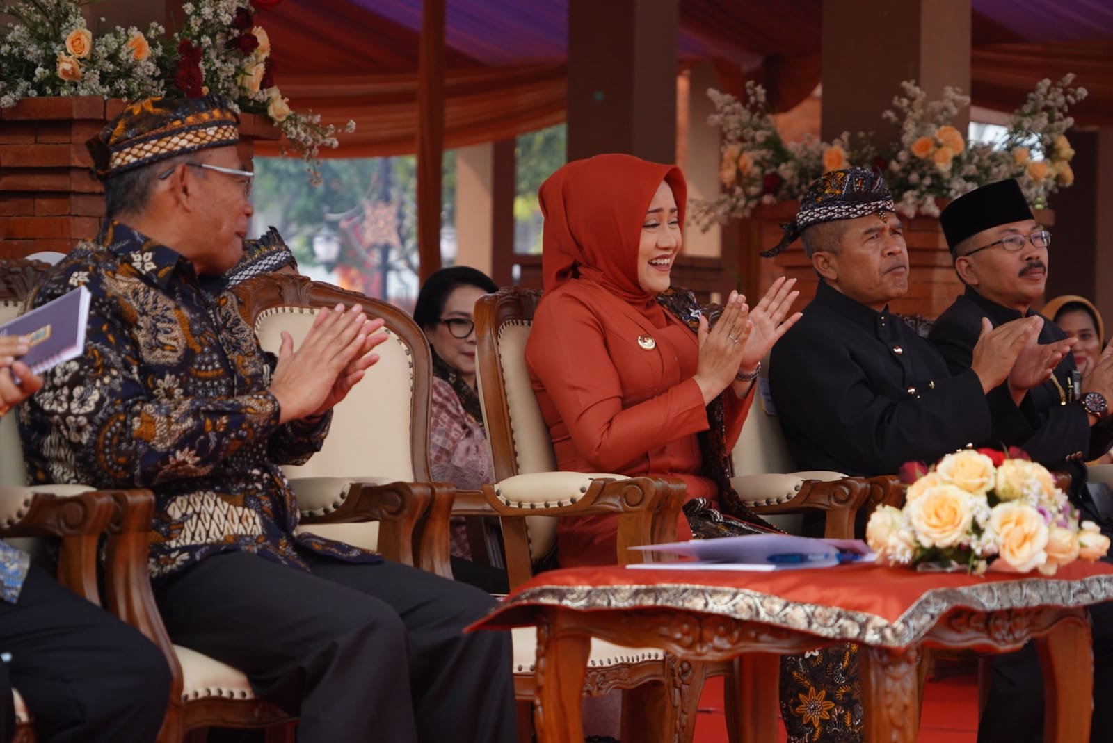 Bupati Mojokerto Hadiri Peringatan HUT Kota Mojokerto Ke-105