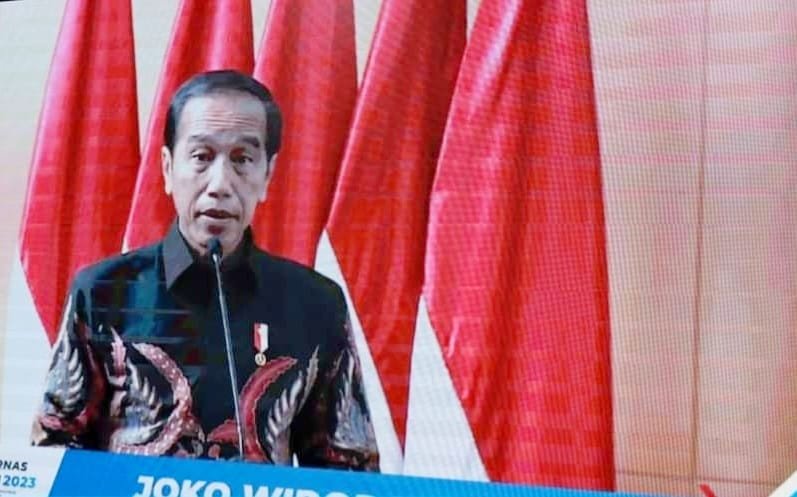 Bupati Anwar Sadat Ikuti Rakornas Wasin Tahun 2023 Secara Virtual