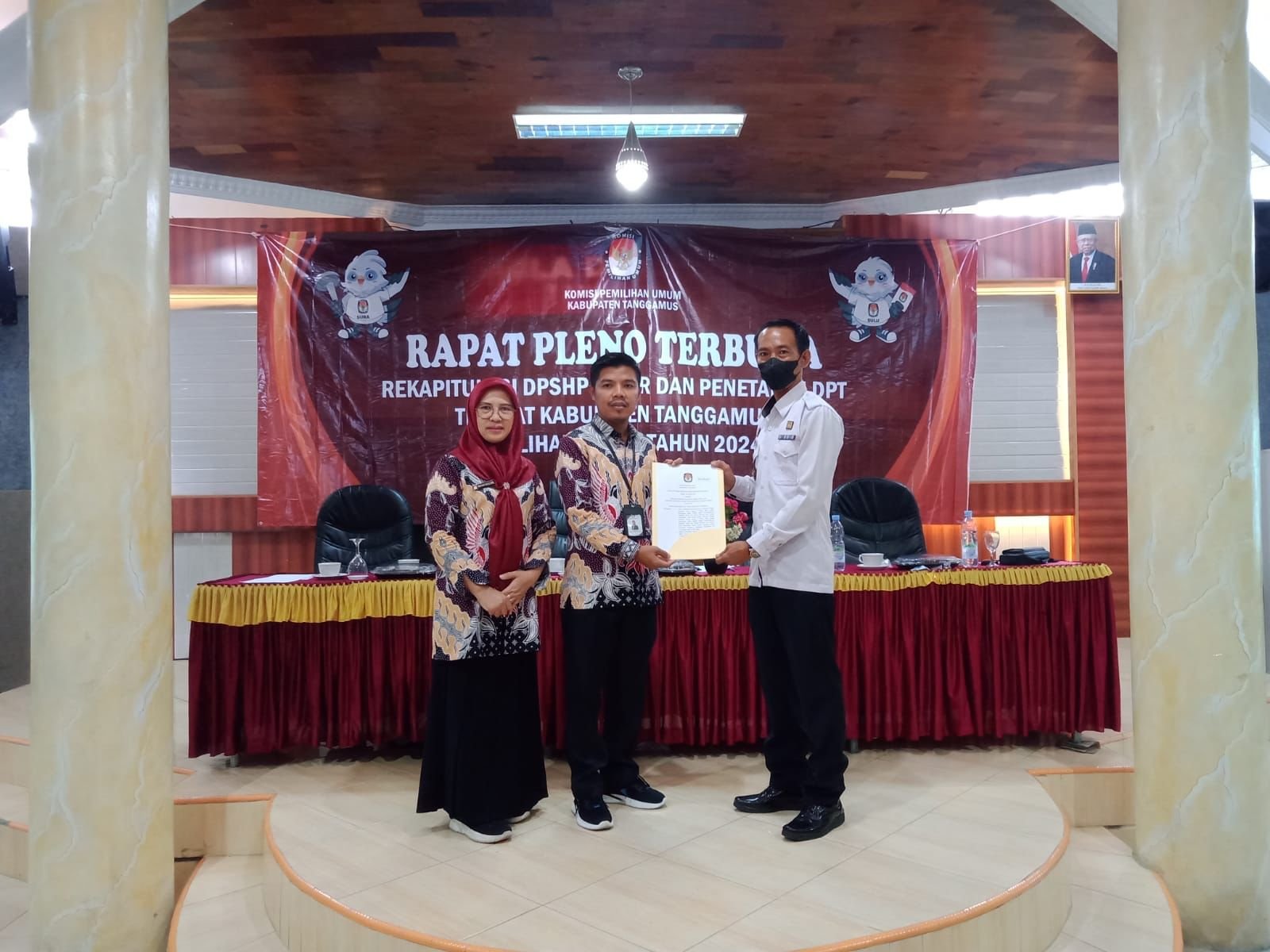 Turut Partisipasi Aktif Sukseskan Pemilu Tahun 2024, Lapas Kotaagung Dapatkan Penghargaan dari KPU