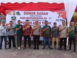 [21/6 18.22] My Wife: Koramil Pacet Ajarkan Gerakan Dasar PBB Murid SDN Kemiri [21/6 18.24] My Wife: Donor Darah Hari Bhayangkara Ke 77 Polres Aceh Timur, Banjir Doorprize