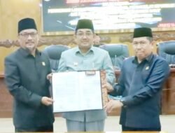 Bupati Anwar Sadat Sampaikan Pendapat Akhir Atas Keputusan DPRD Terhadap Raperda Pertanggungjawaban APBD TA 2022