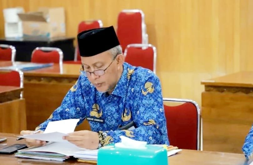 Sekda Agus Sanusi Ikuti Rakor Pendendalian Inflasi Daerah Menjelang HBKN Idul Adha