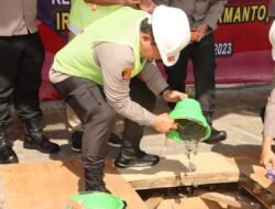 Kapolda Jatim Letakkan Batu Pertama Pembangunan Mako dan Gedung SPKT Polres Sumenep