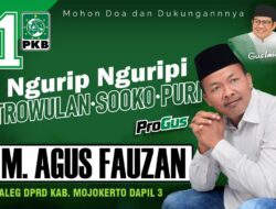 M. Agus Fauzan Caleg DPRD Kabupaten Mojokerto Ngurip-Nguripi Trowulan-Sooko-Puri