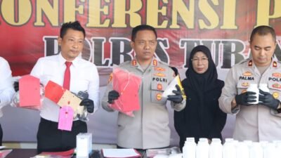 Polres Tuban Berhasil Ungkap 42 Kasus Narkoba dalam 6 Bulan, 44 Tersangka Diamankan