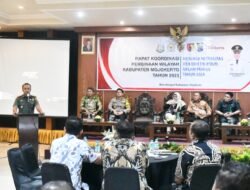 Rakor Binwil Bareng Forkopimda, Dandim 0815/Mojokerto Sampaikan Ini