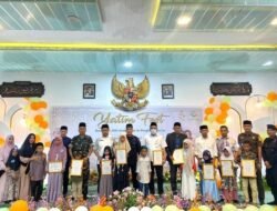 PLT. Sekda Aceh Timur Bersama Dengan 1000 Anak Yatim Dan Penghafal Al-Qur’an