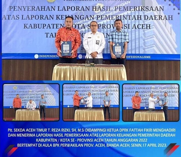 PLT. Sekda Aceh Timur Dampingi Ketua DPRK