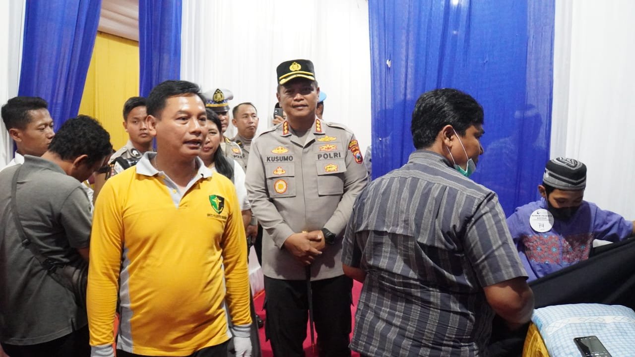 Polresta Sidoarjo Gelar Khitan Massal Ceria di Hari Bhayangkara ke - 77