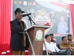 PJ Bupati Aceh Timur Hadir Pada Turnamen Bola Volly Kapolres Aceh Timur Cup 2023