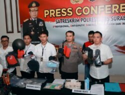 Polisi Berhasil Menangkap Aktor Sandal Berpaku di Surabaya Yang Resahkan Warga