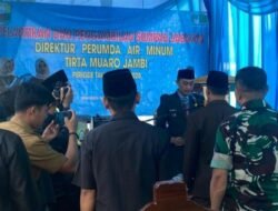Pj Bupati Muaro Jambi Lantik Direktur Utama PDAM Tirta Muaro Jambi Peride 2023-2028