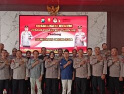 Sosialisasi Hukum Pemilu 2024, Polresta Mojokerto Kolaborasi dengan KPU dan Bawaslu