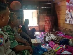 Polsek Pantee Bidari Berikan Bantuan Kemanusiaan Untuk Negeri kepada Warga yang Sakit