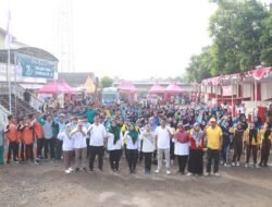 Hadiri Jambore Koperasi Siswa, Bupati Mojokerto Ikuti Senam Bersama