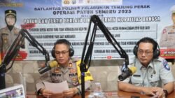 Bersama Media Polres Tanjungperak Sosialisasikan Operasi Patuh Semeru 2023 Cegah Fatalitas Lakalantas