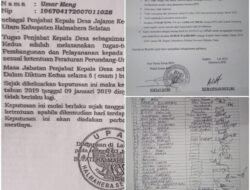 Jabatan Pjs Kades Jujame Berakhir BPD Usul Aktifkan Kades Definitif Camat: Di Penuhi