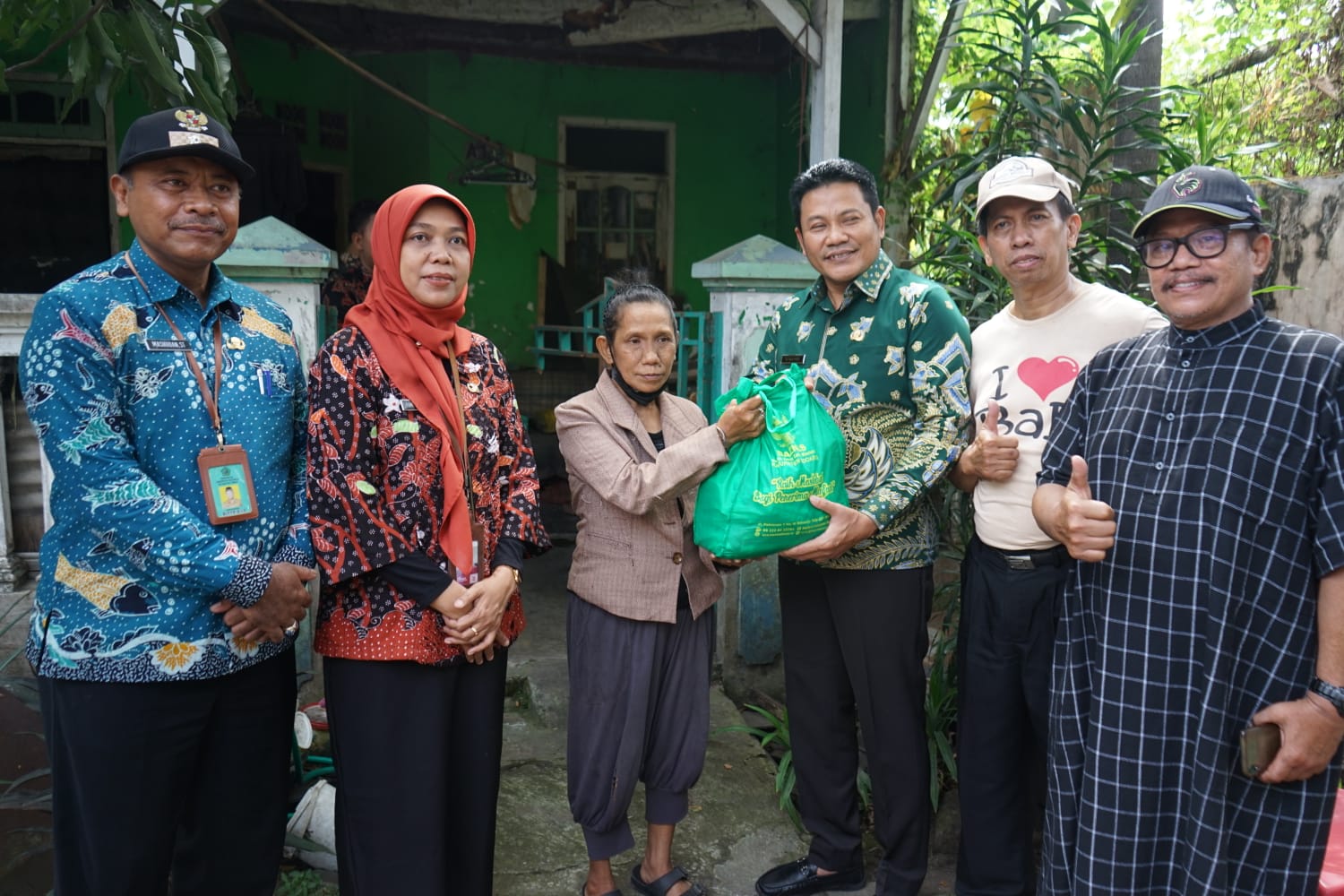 RTLH Warga Desa Wage disidak Wabup Subandi untuk Mendapat Bantuan Bedah Rumah