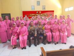 Polres Mojokerto Kota Sosialisasi Perpol Nomor 10 Tahun 2017 kepada Bhayangkari