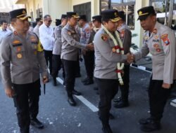 Berikan Motivasi Personel di Jajaran, Kapolda Jatim Kunjungi Polres Nganjuk