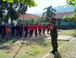 Bina Fisik & Kedisiplinan, Koramil 0815/18 Latih Pelajar SMP Negeri 3 Gondang