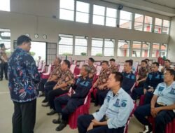 Evaluasi Dan Motivasi Dalam Pelaksanaan Tugas, Kakanwil Kemenkumham Lampung Berikan Penguatan  Petugas Lapas Kotaagung