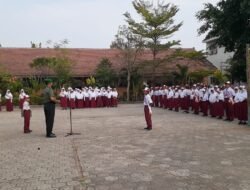 Upacara Bendera, Bati Tuud Ramil 0815/02 Trowulan Ajak Pelajar  Miliki Rasa Tanggung Jawab