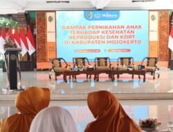 Puluhan Pelajar Kabupaten Mojokerto Ikuti Sosialisasi Dampak Pernikahan Anak Usia Dini