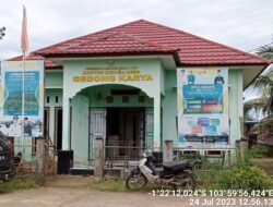 Gerakan Rakyat Anti Korupsi Pertanyakan Dugaan Sisa Anggaran Jalan Lingkungan Desa Gedong Karya Muaro Jambi