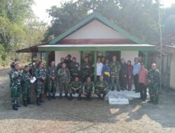 Dandim 0815/Mojokerto Cek Progres Rehab RTLH, Kawasan Utara Sungai Brantas Hingga Trawas