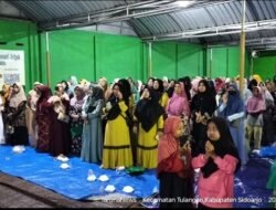 Malam 10 Asyuro, Pengurus Ranting NU Kebaron dan Pengurus LAZISNU Bersama Tokoh Masyarakat Berikan Santunan Anak Yatim  Dan Dhuafa