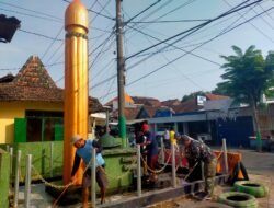 Karya Bakti Monumen Perjuangan, Danramil Dawarblandong: Bentuk Penghargaan Jasa Pahlawan