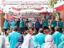 Berangkatkan Jalan Sehat PWRI, Wali Kota Mojokerto : Lansia Harus Sehat Dan Bahagia