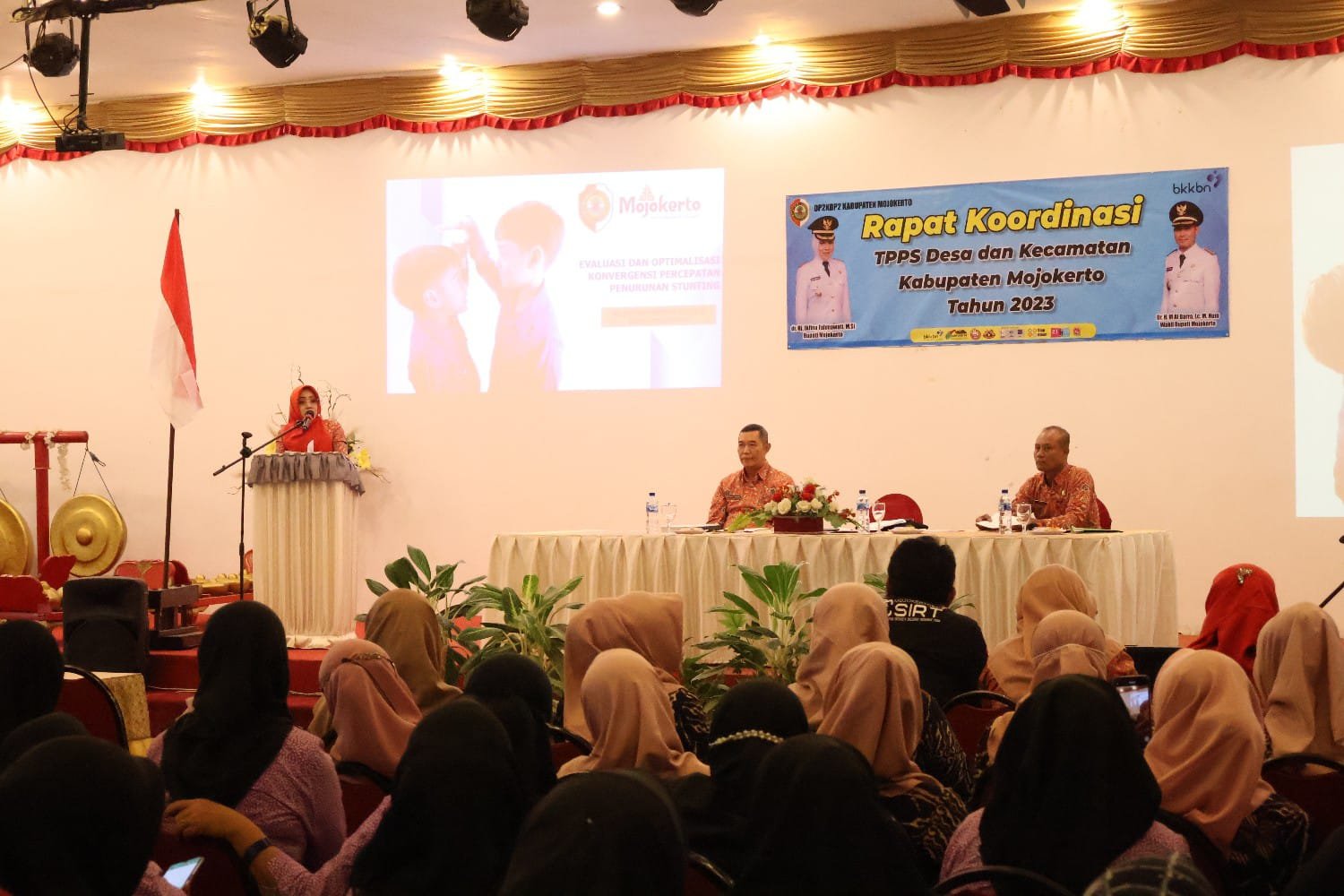 Rakor TPPS Kabupaten Mojokerto, Bupati Ikfina Tekankan Sinergitas Tangani Stunting