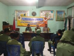 Peran Aktif Babinsa Koramil 0815/07 Jetis Bina Linmas Desa Perning