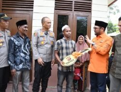 Bangun Rumah Untuk Warga, Anggota Komisi III DPR RI Apresiasi Kinerja Kapolres Aceh Timur