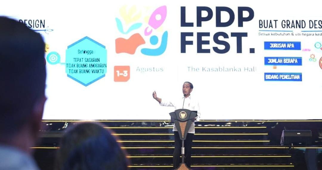 Hadiri LPDP Fest, Presiden Optimistis Indonesia Bisa Jadi Negara Maju