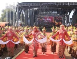509 Penari Bedoyo Putri Mojosakti Di Majafest 2023, Pecahkan Rekor Muri