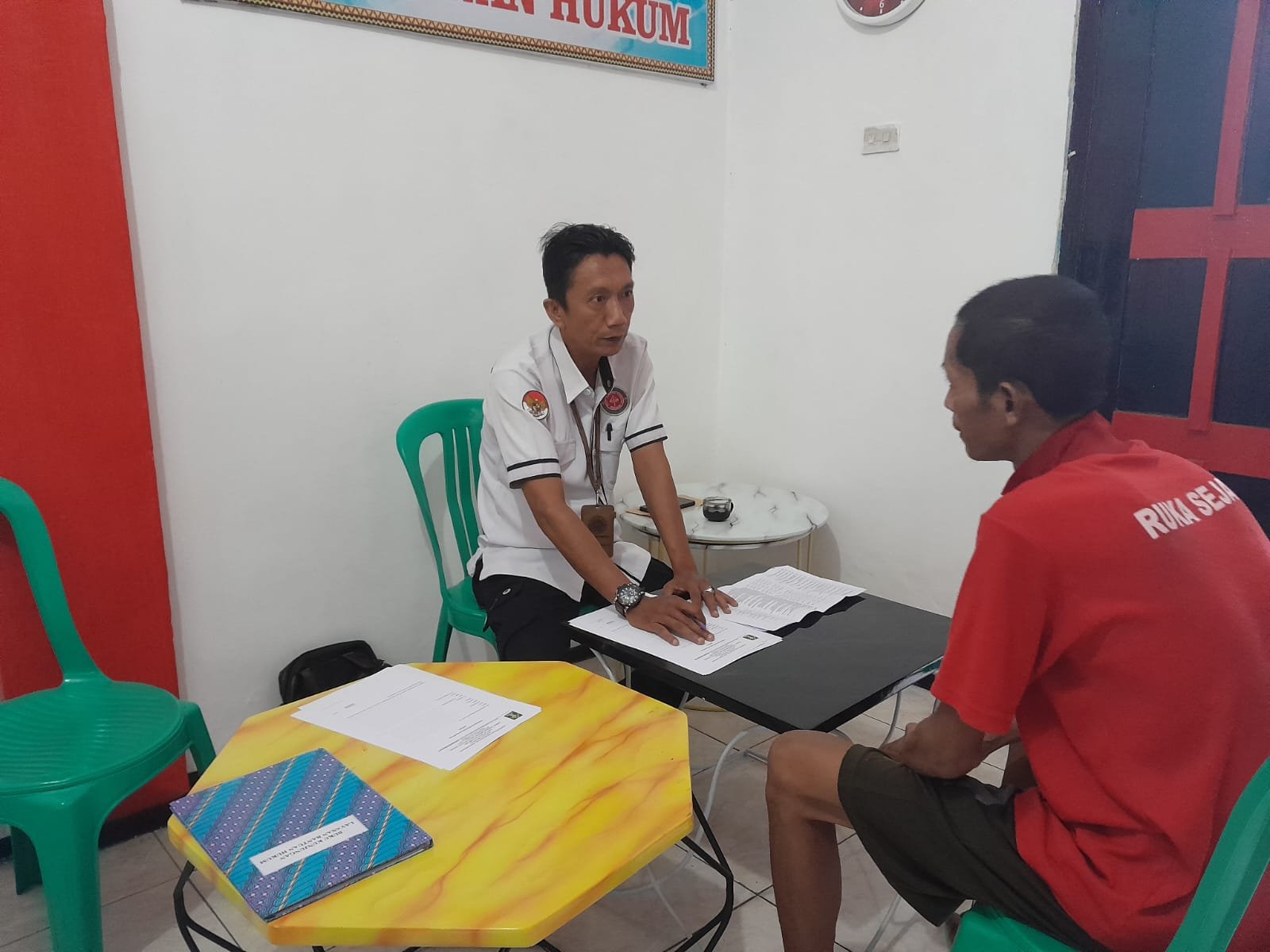 Rutan Kota Agung Konsisten Berikan Layanan Bantuan Hukum Gratis Tahanan