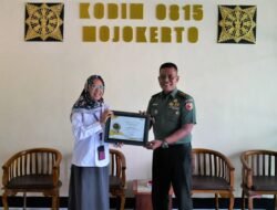 Lapor SPT Terbanyak, Kodim 0815/Mojokerto Terima Penghargaan KPP Pratama Mojokerto