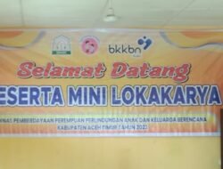 Selamat Datang Perseta Mini Loka Karya di Kantor Camat IDI Timur