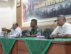 Persiapan Upacara HUT Ke-78 Kemerdekaan RI Tahun 2023, Kodim 0815/Mojokerto Bareng Polres & Pemda Gelar Rakor Bersama