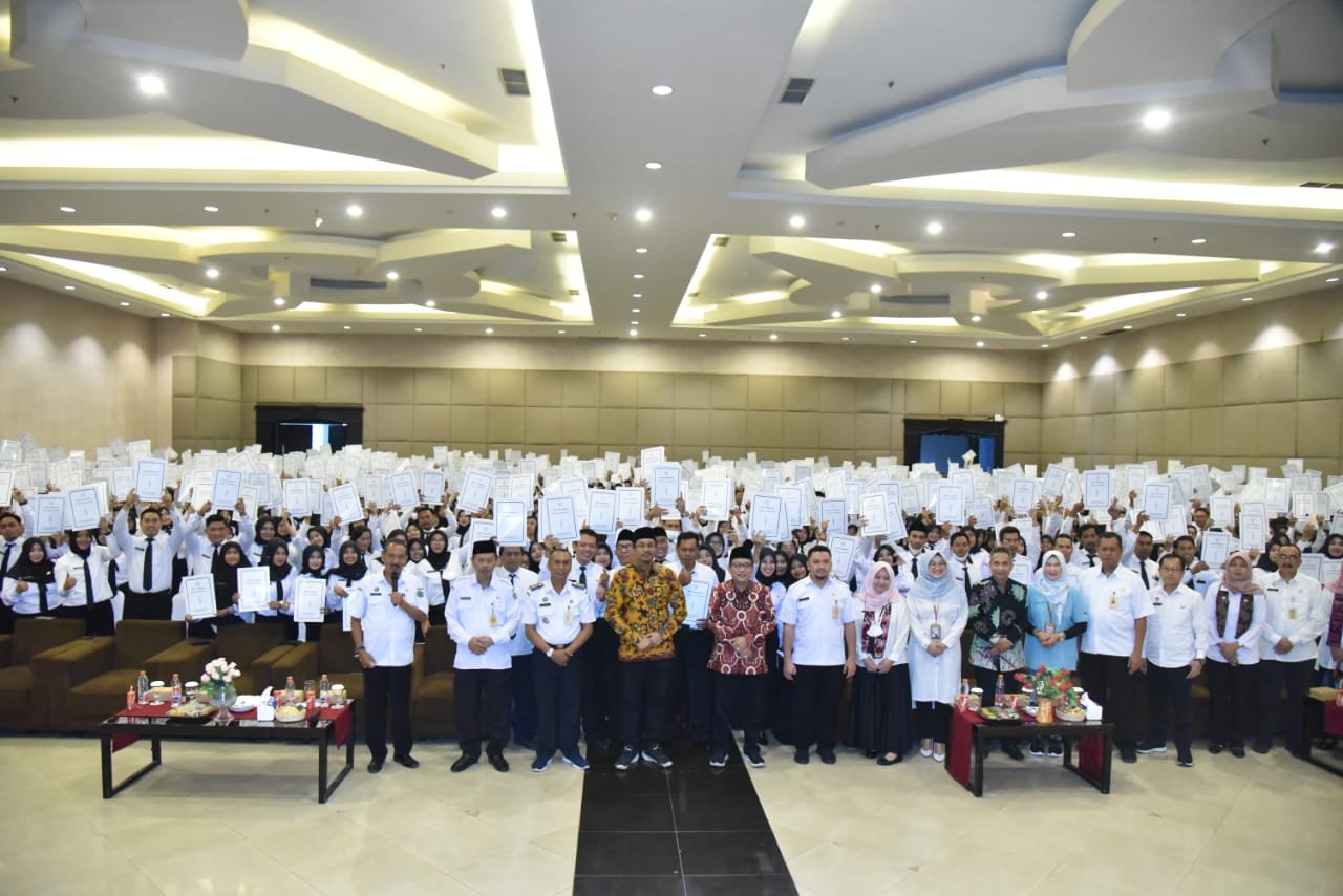 Pemkab Sidoarjo Angkat Guru dan Tenaga Teknis Menjadi ASN PPPK