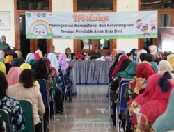 Bunda PAUD Kabupaten Sidoarjo Membuka Workshop Peningkatan Kompetensi Tenaga Pendidik Anak Usia Dini