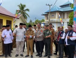 Peduli Akan Maraknya Bahaya Narkotika, Polres Tebo Launching Kampung Bebas Narkoba